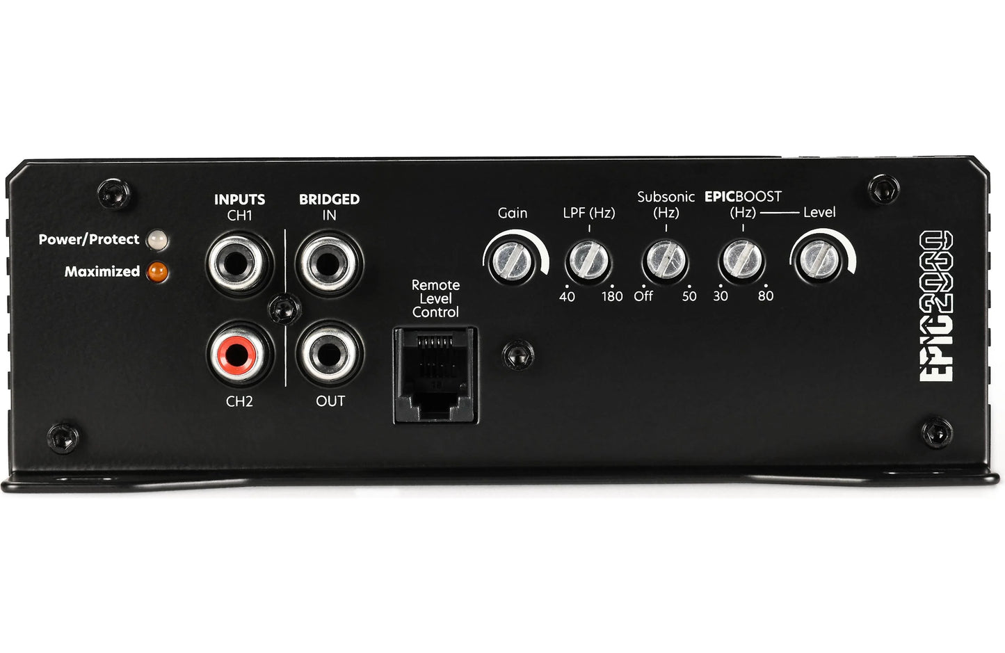 AudioControl EPIC2000 mono subwoofer amplifier