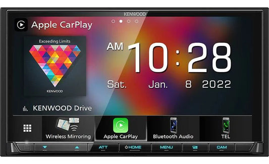 Kenwood DMX9708S 6.8" SiriusXM/Maestro-Ready Digital Media Receiver with Wireless Apple CarPlay & Android Auto
