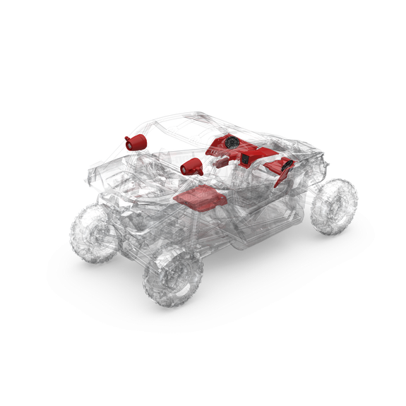 Rockford Fosgate Can-Am X317-STG4 Audio Kit