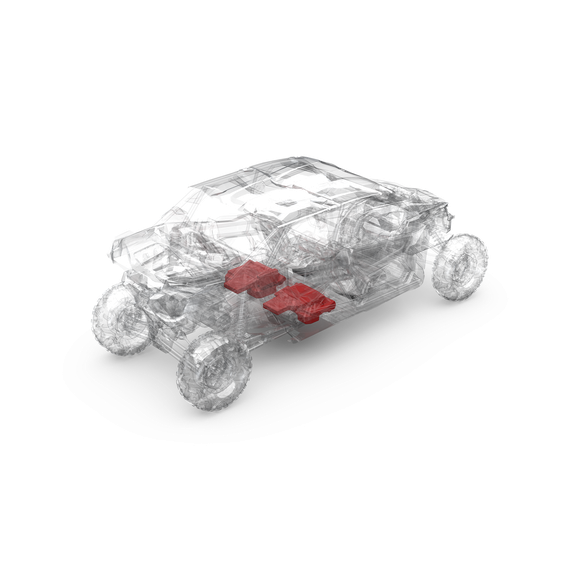 Rockford Fosgate X317MAX-RSS Can-Am X3 MAX Rear Subwoofers