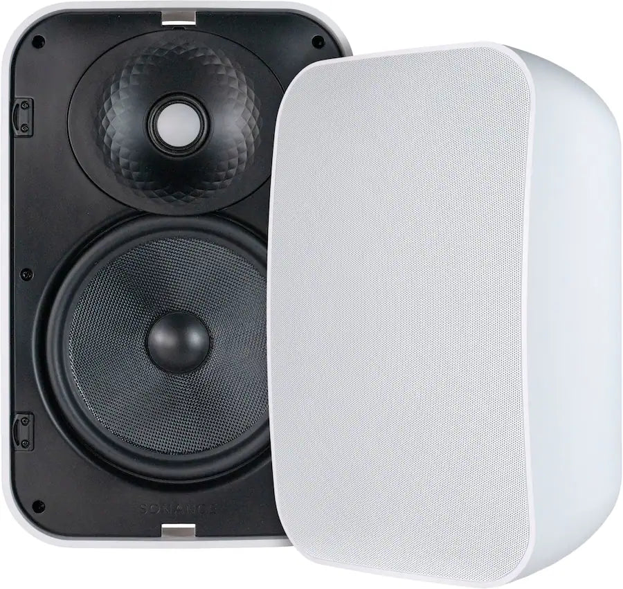 Sonance MX86 White 8-Inch Outdoor Speakers