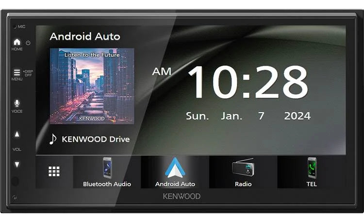Kenwood DMX5710S Maestro/SiriusXM-Ready 6.8" Digital Media Receiver with Wireless CarPlay & Android Auto