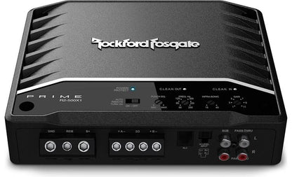 Rockford Fosgate R2-500X1 Prime Series mono subwoofer amplifier