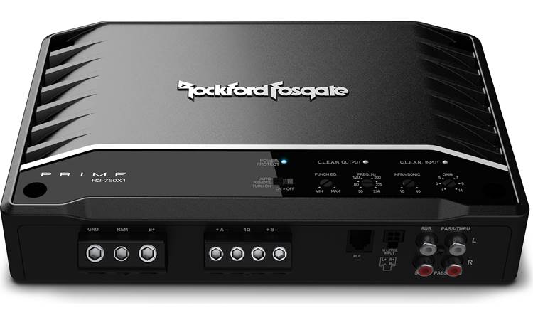 Rockford Fosgate R2-750X1 Prime Series mono subwoofer amplifier