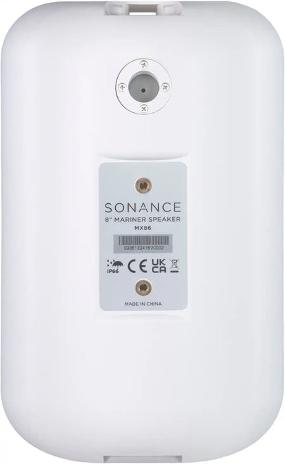 Sonance MX86 White 8-Inch Outdoor Speakers