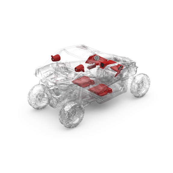 Rockford Fosgate Can-Am X317-STG5 Audio Kit